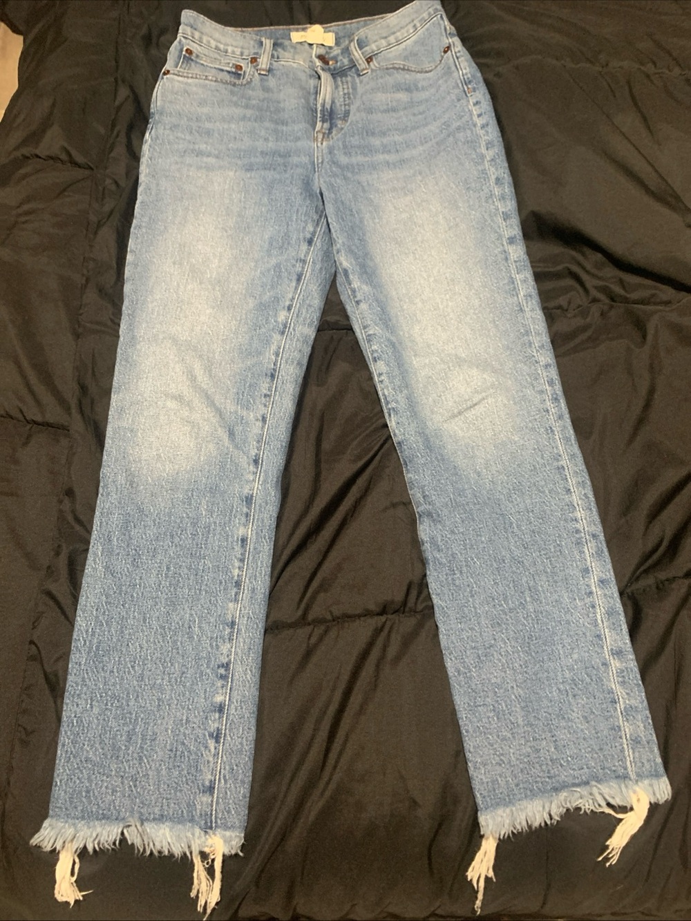 Madewell vintage crop jeans with Frayed Hem SZ 26 women’s